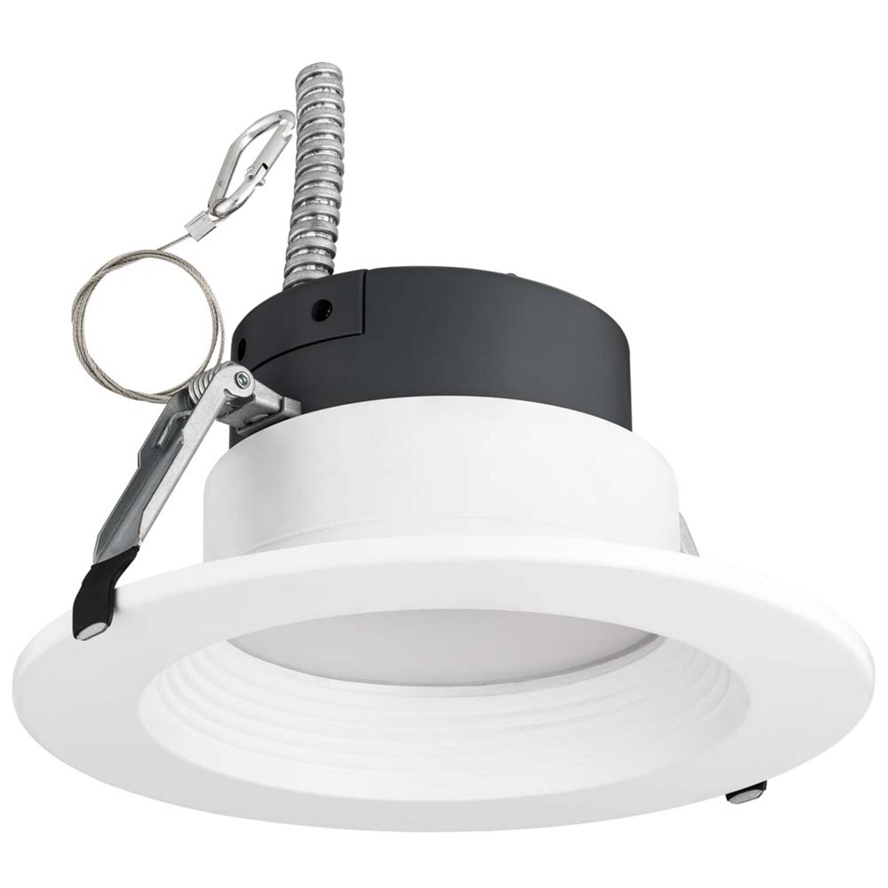 Sunlite 6-in 55w 120-277v LED fixtures Recessed Commercial Retrofit Downlight